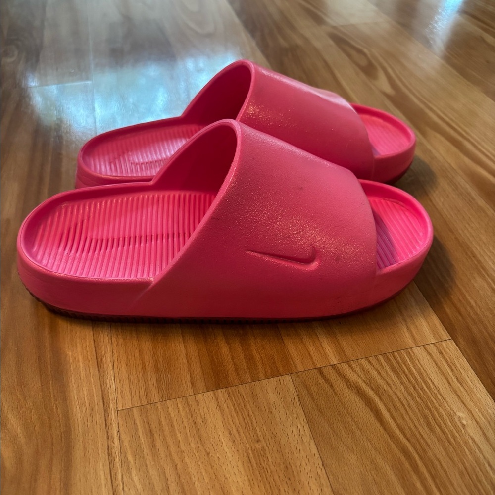 Nike Bright Pink Slide Sandals